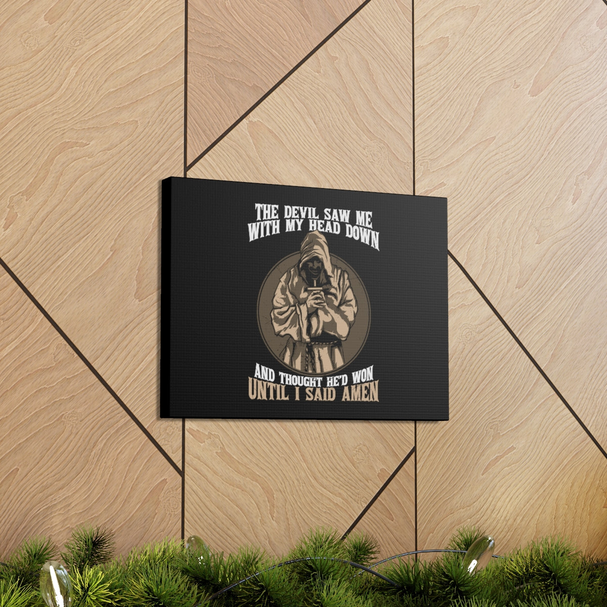 Until I Said Amen 2 Corinthians 11:3 Christian Wall Art Bible Verse Print Ready to Hang Unframed-Express Your Love Gifts