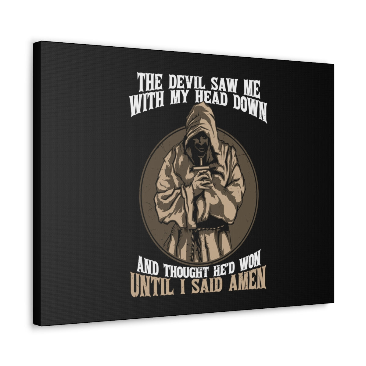 Until I Said Amen 2 Corinthians 11:3 Christian Wall Art Bible Verse Print Ready to Hang Unframed-Express Your Love Gifts