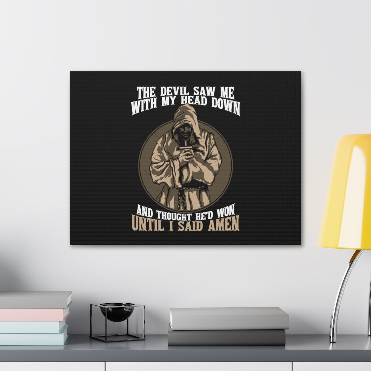 Until I Said Amen 2 Corinthians 11:3 Christian Wall Art Bible Verse Print Ready to Hang Unframed-Express Your Love Gifts