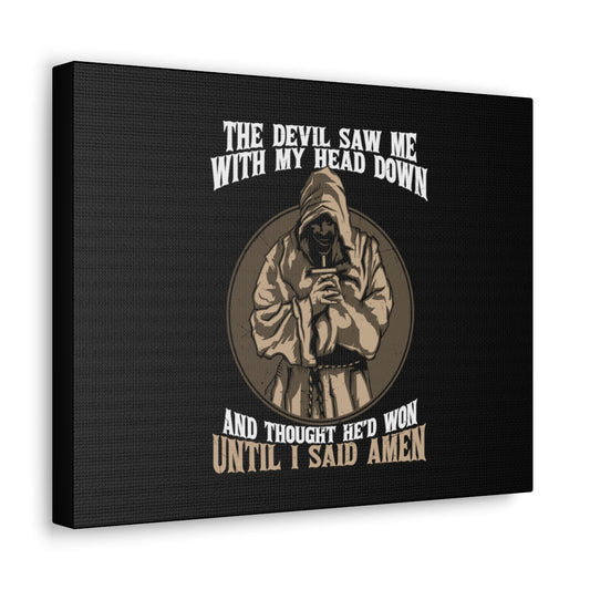 Until I Said Amen 2 Corinthians 11:3 Christian Wall Art Bible Verse Print Ready to Hang Unframed-Express Your Love Gifts