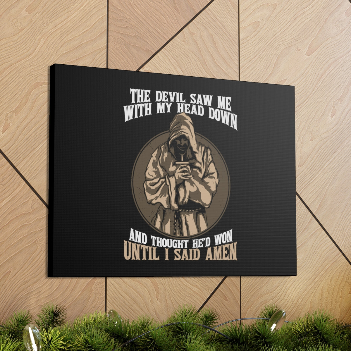 Until I Said Amen 2 Corinthians 11:3 Christian Wall Art Bible Verse Print Ready to Hang Unframed-Express Your Love Gifts