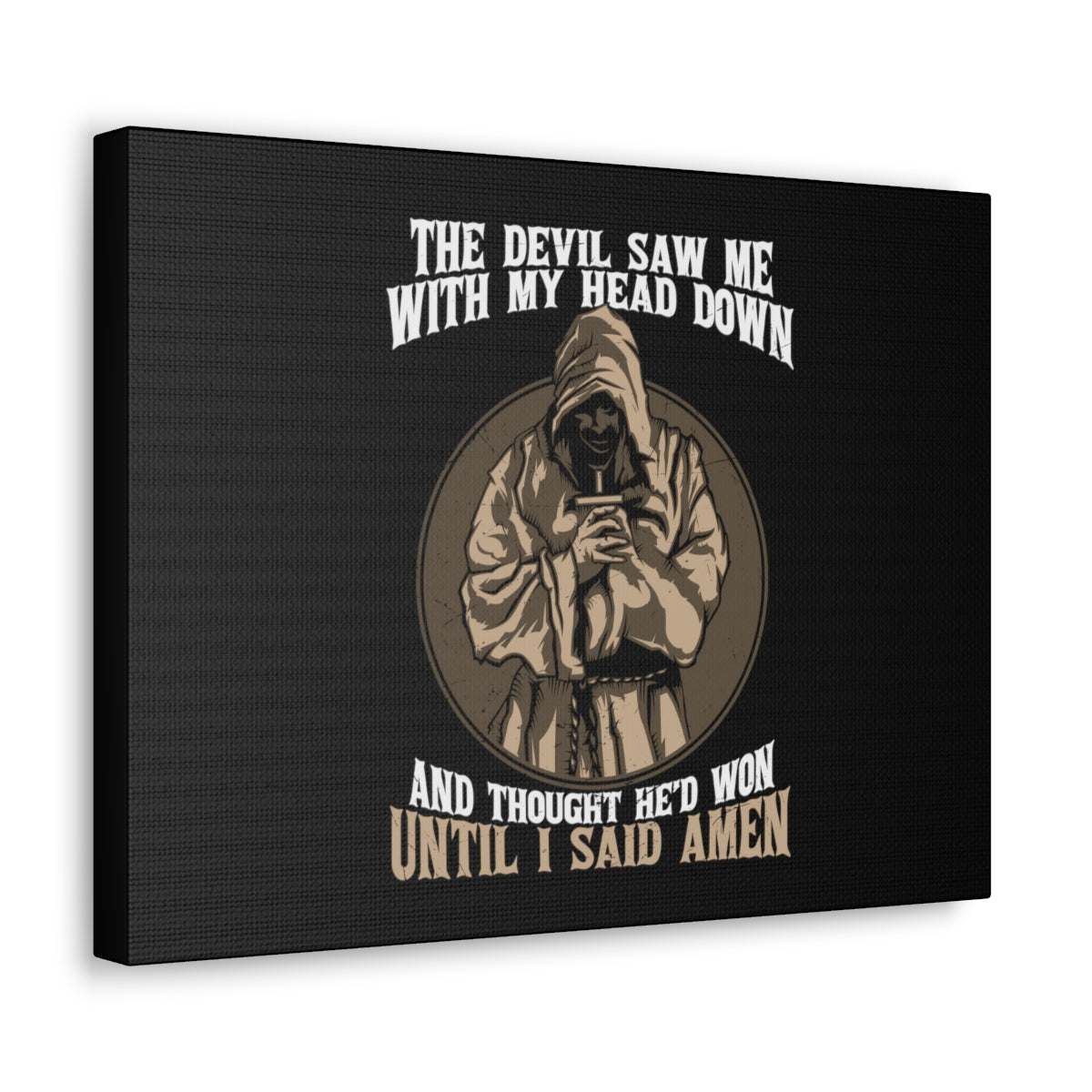 Until I Said Amen 2 Corinthians 11:3 Christian Wall Art Bible Verse Print Ready to Hang Unframed-Express Your Love Gifts