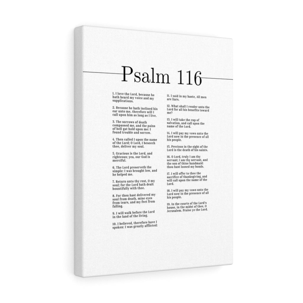 Walk Before The Lord Psalm 116 Bible Verse Canvas Christian Wall Art Ready to Hang Unframed-Express Your Love Gifts