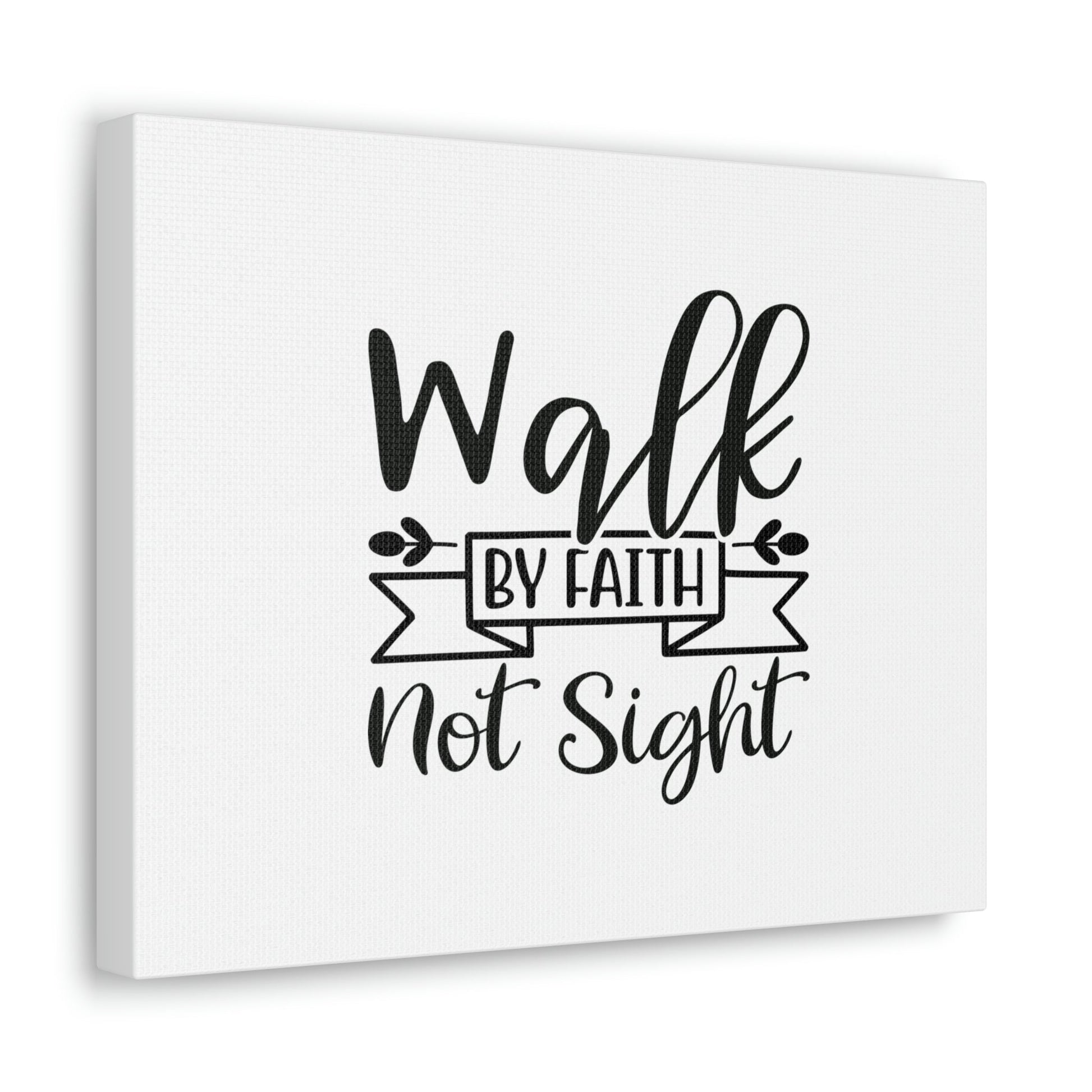 Walk By Faith 2 Corinthians 5:7 Banner Christian Wall Art Bible Verse Print Ready to Hang Unframed-Express Your Love Gifts