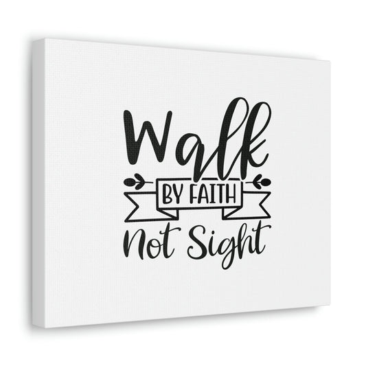 Walk By Faith 2 Corinthians 5:7 Banner Christian Wall Art Bible Verse Print Ready to Hang Unframed-Express Your Love Gifts