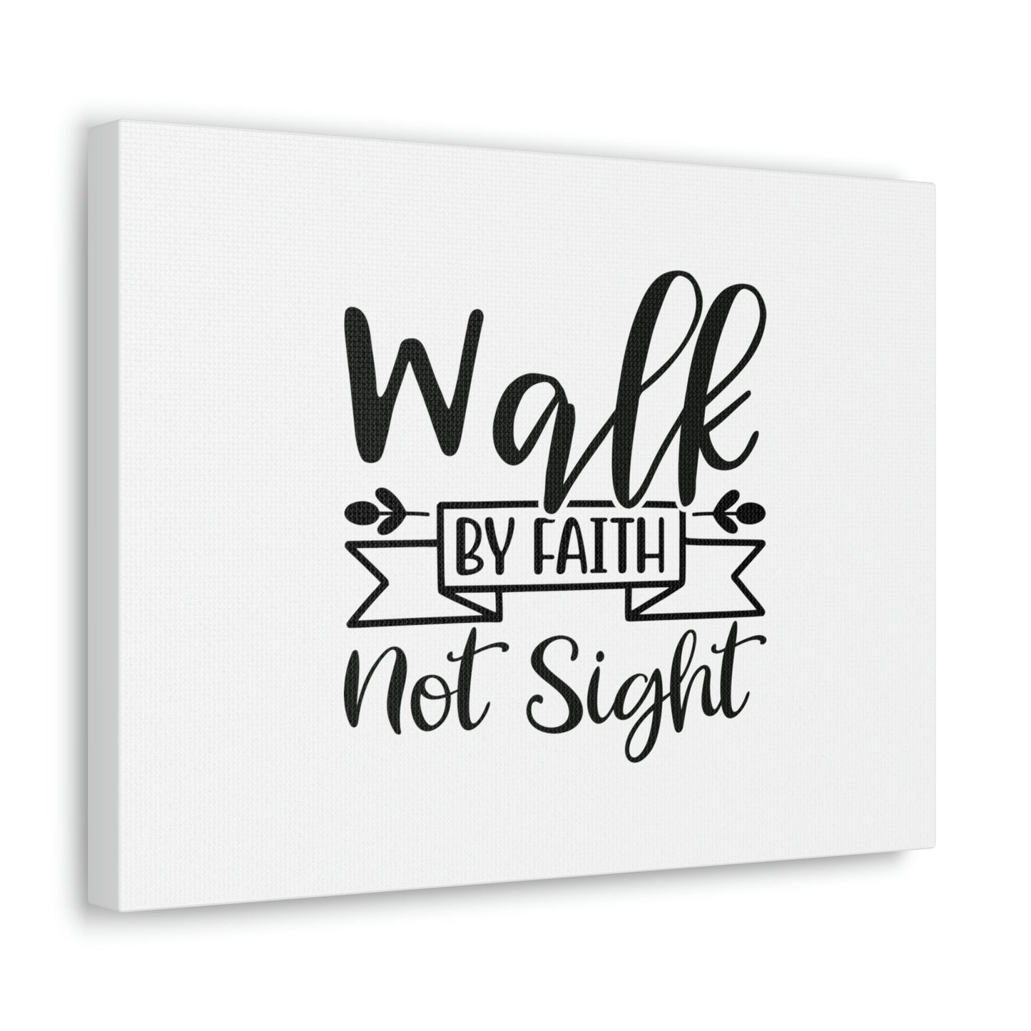 Walk By Faith 2 Corinthians 5:7 Banner Christian Wall Art Bible Verse Print Ready to Hang Unframed-Express Your Love Gifts