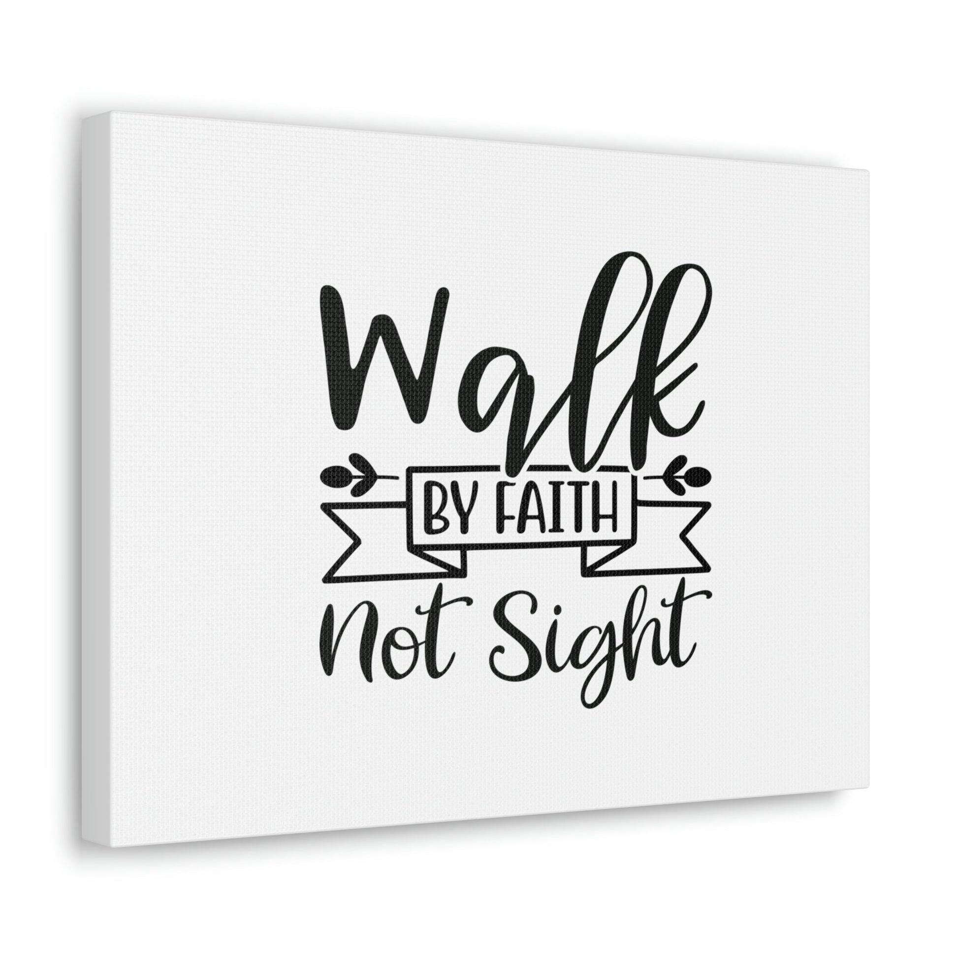 Walk By Faith 2 Corinthians 5:7 Banner Christian Wall Art Bible Verse Print Ready to Hang Unframed-Express Your Love Gifts