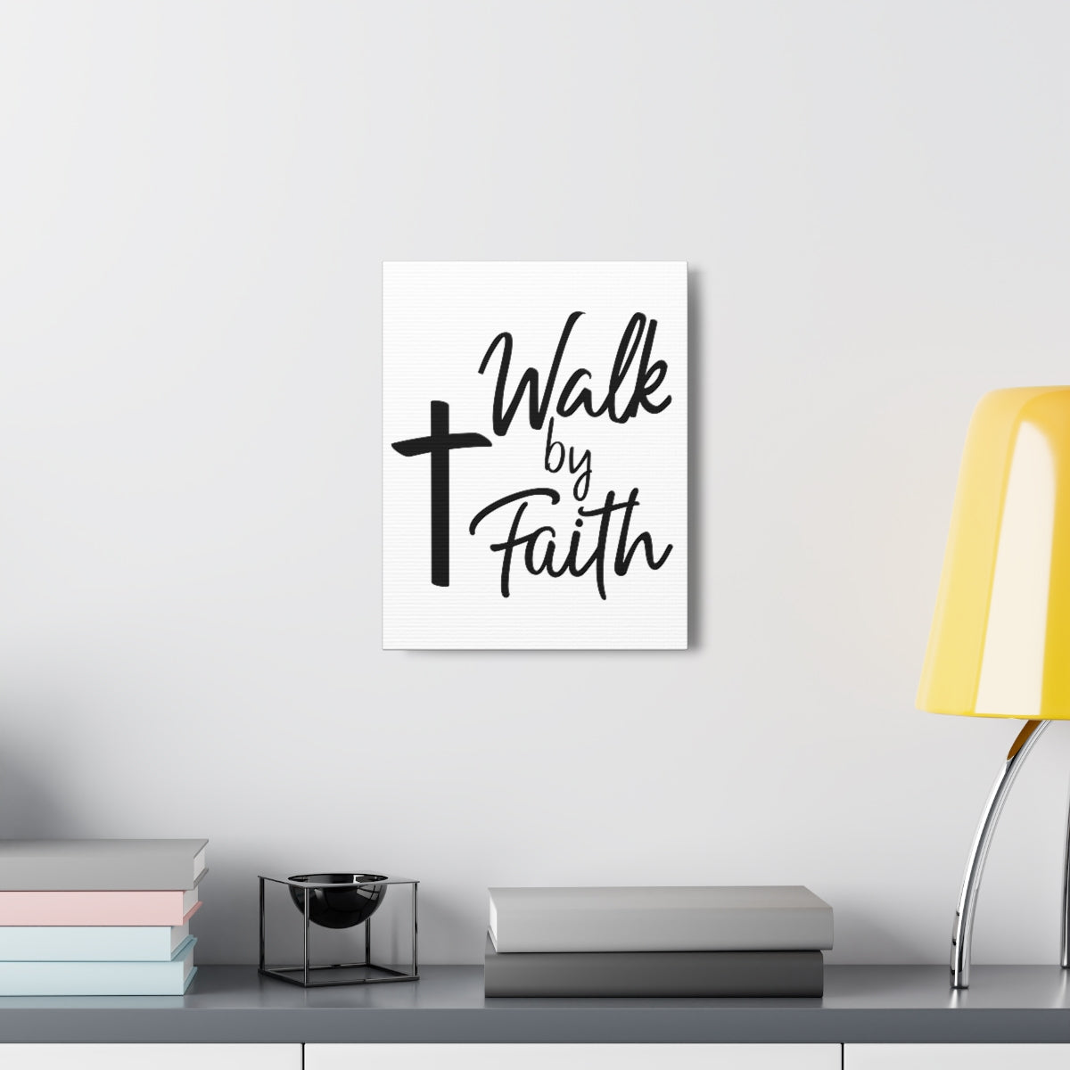 Scripture Walls Walk By Faith Hebrews 11:1-40 Christian Wall Art Print Ready to Hang Unframed-Express Your Love Gifts