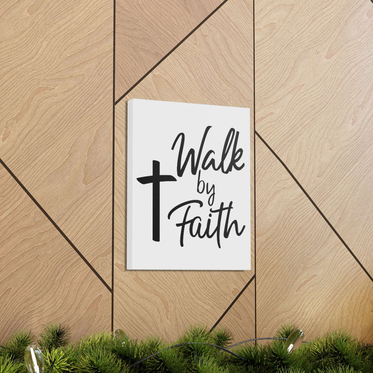 Scripture Walls Walk By Faith Hebrews 11:1-40 Christian Wall Art Print Ready to Hang Unframed-Express Your Love Gifts