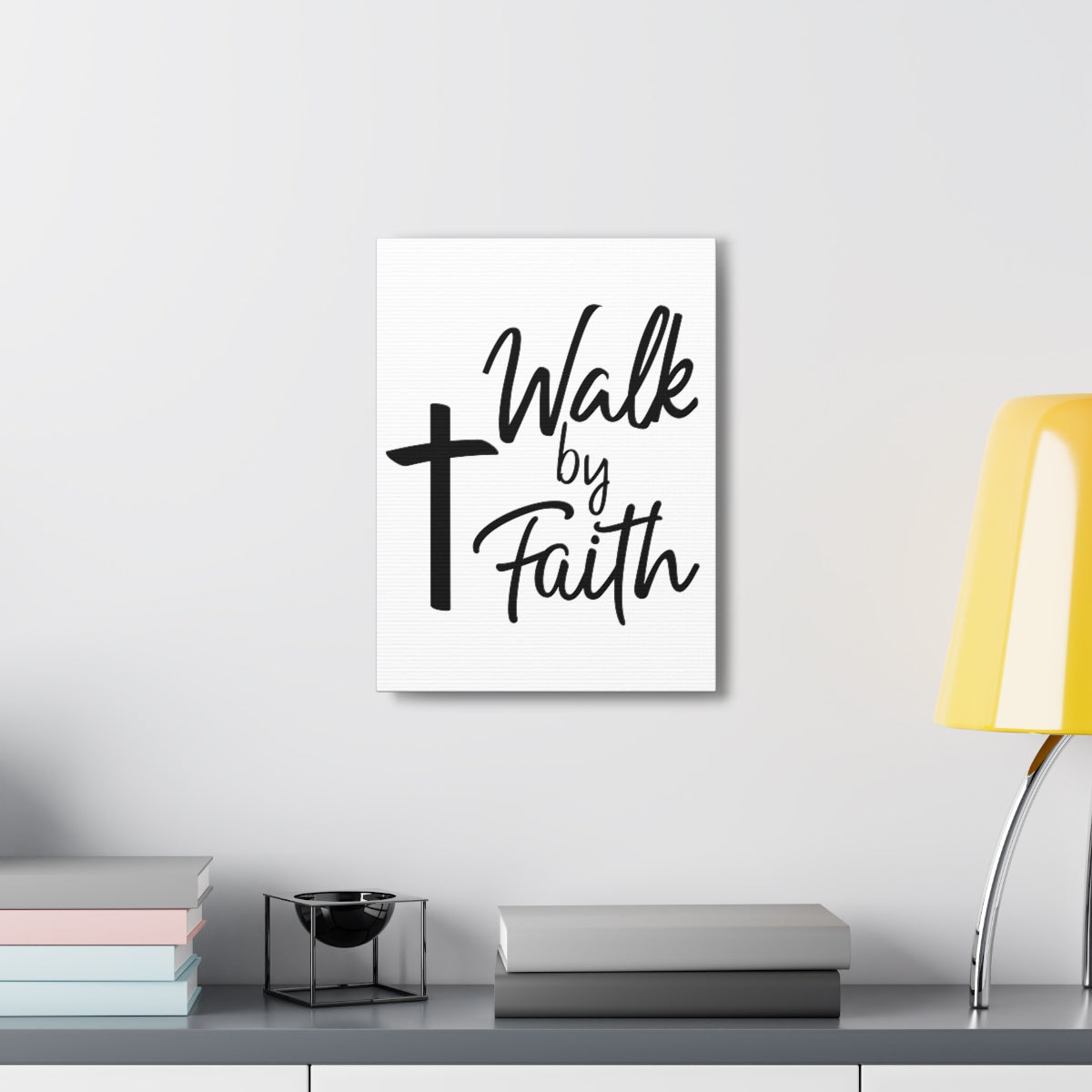 Scripture Walls Walk By Faith Hebrews 11:1-40 Christian Wall Art Print Ready to Hang Unframed-Express Your Love Gifts