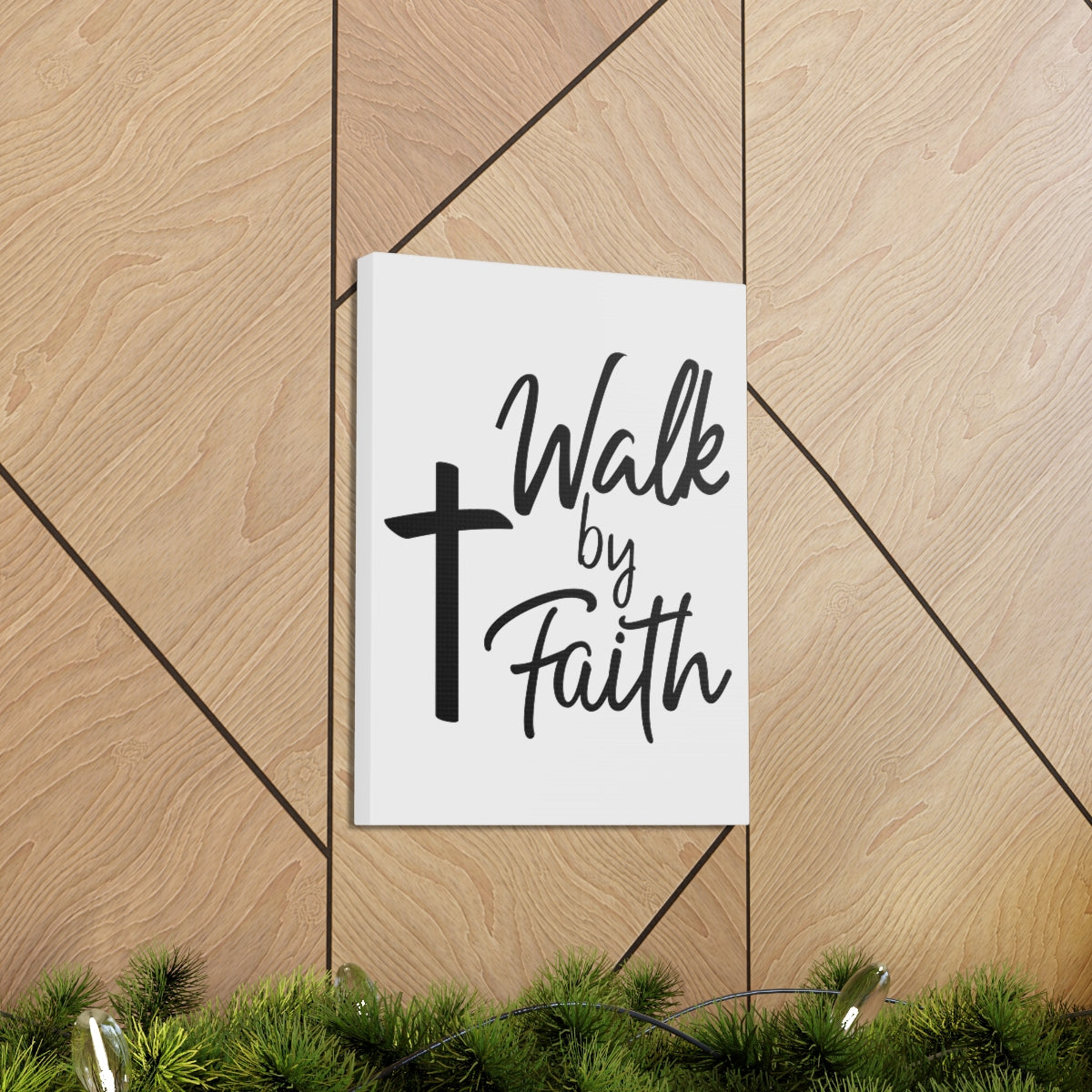 Scripture Walls Walk By Faith Hebrews 11:1-40 Christian Wall Art Print Ready to Hang Unframed-Express Your Love Gifts