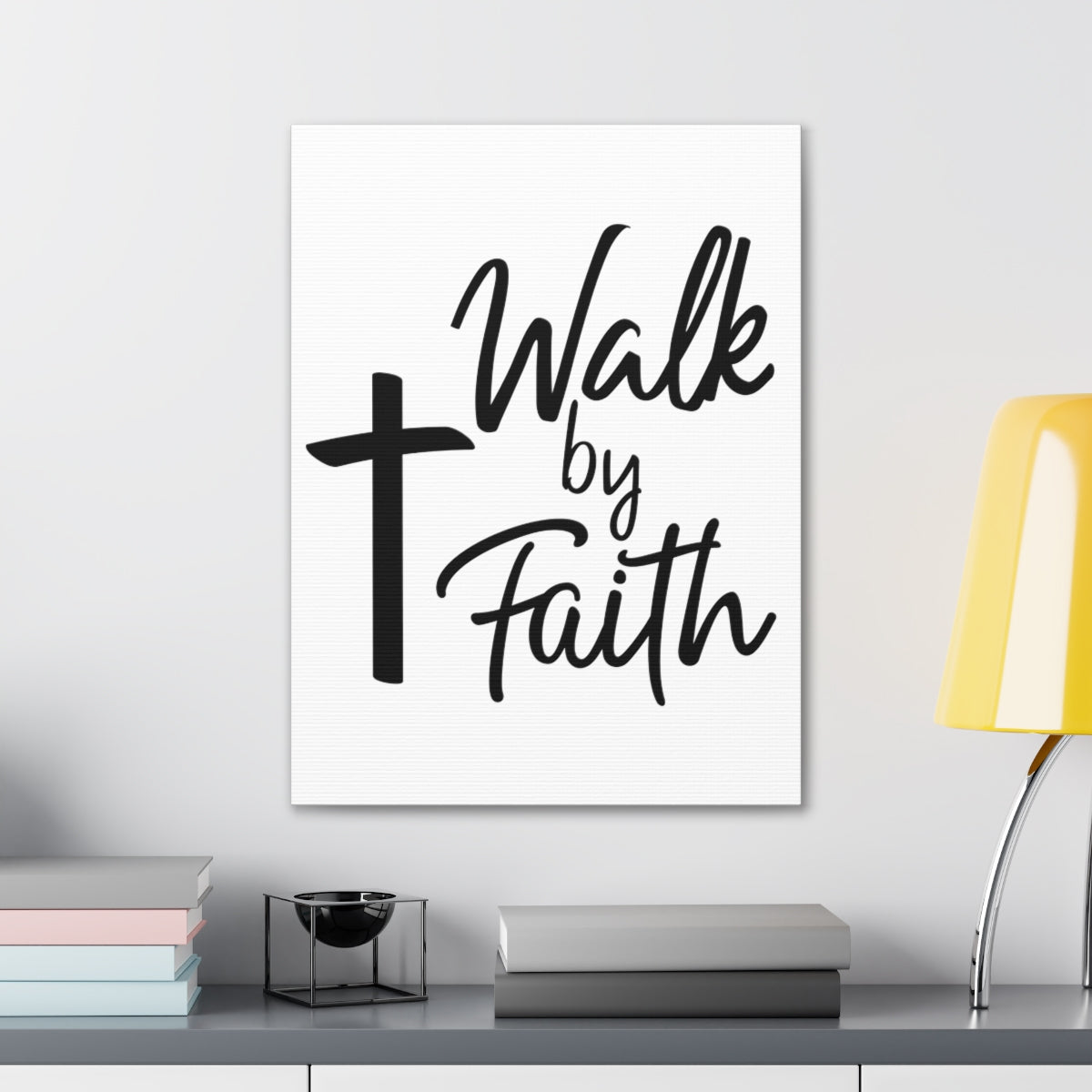 Scripture Walls Walk By Faith Hebrews 11:1-40 Christian Wall Art Print Ready to Hang Unframed-Express Your Love Gifts
