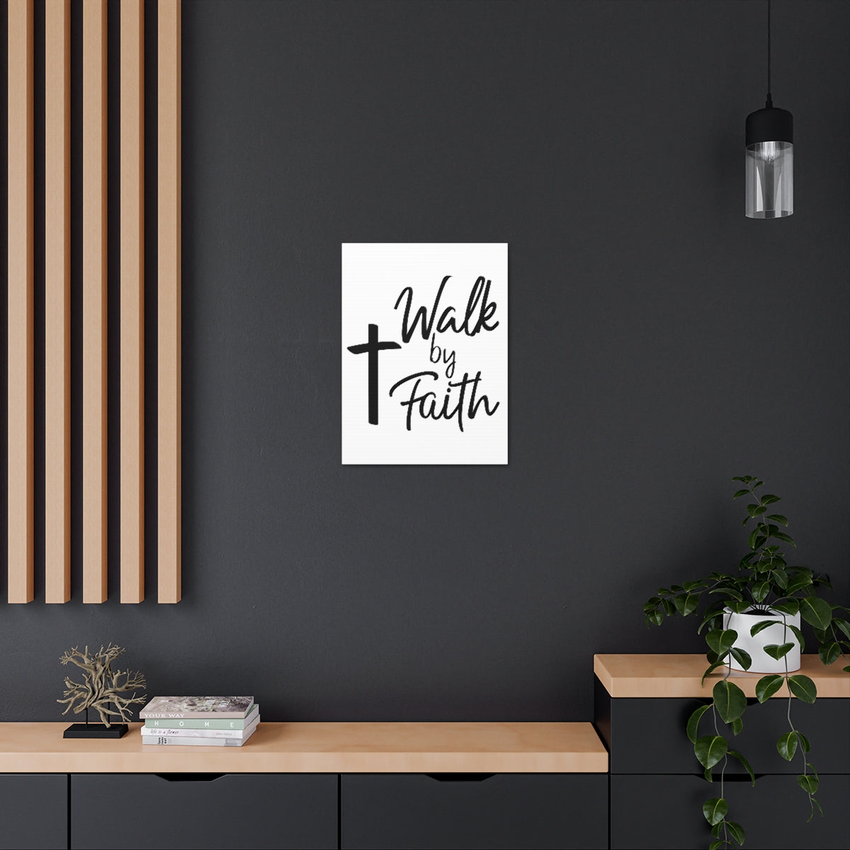 Scripture Walls Walk By Faith Hebrews 11:1-40 Christian Wall Art Print Ready to Hang Unframed-Express Your Love Gifts