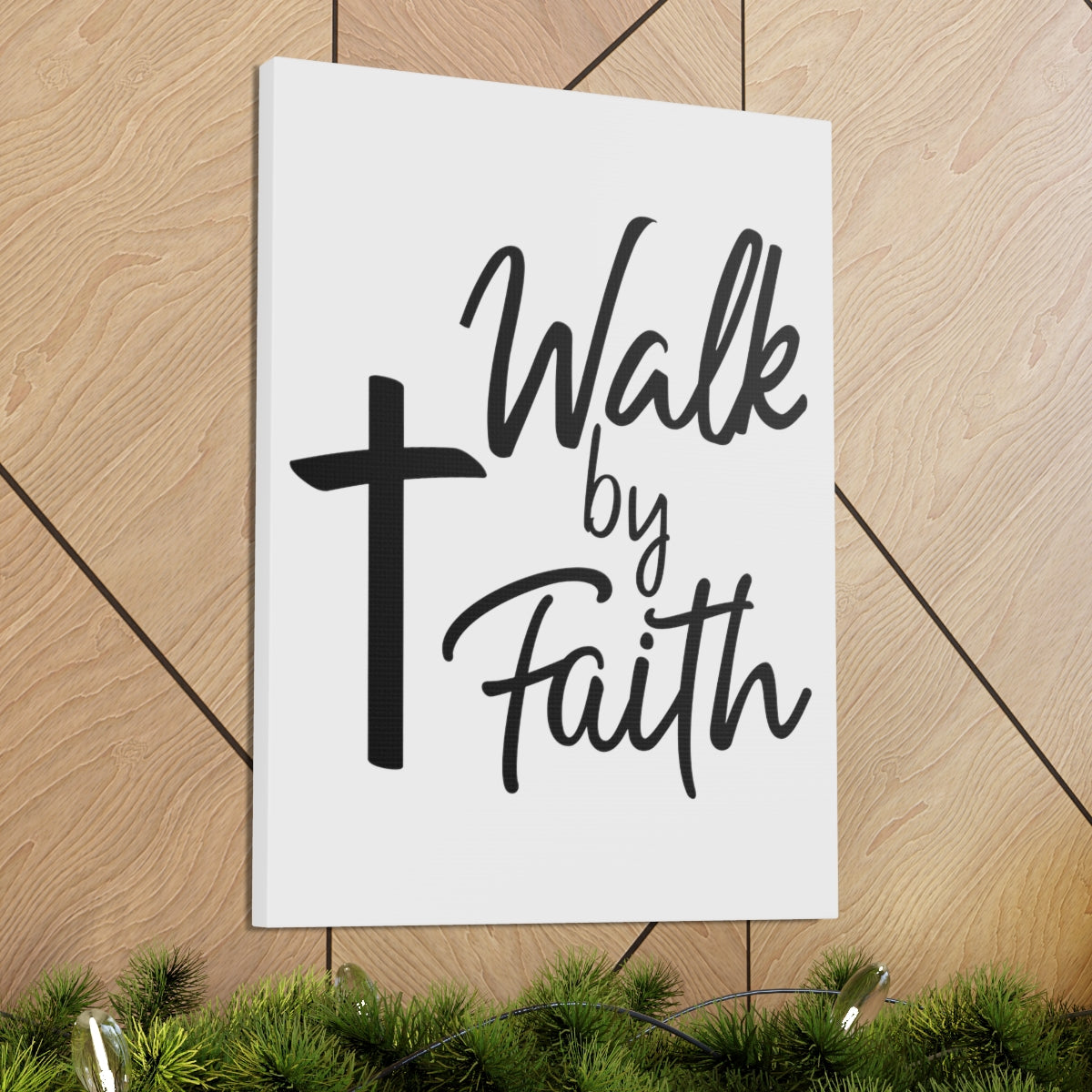 Scripture Walls Walk By Faith Hebrews 11:1-40 Christian Wall Art Print Ready to Hang Unframed-Express Your Love Gifts