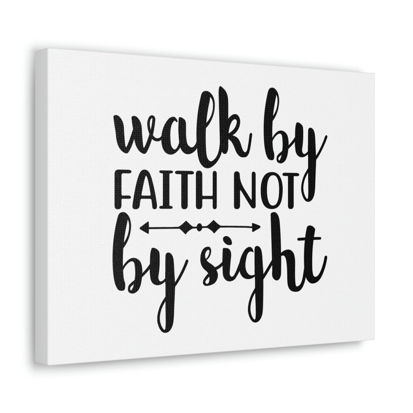 Walk By Faith Not By Sight 2 Corinthians 5:7 Christian Wall Art Bible Verse Print Ready to Hang Unframed-Express Your Love Gifts