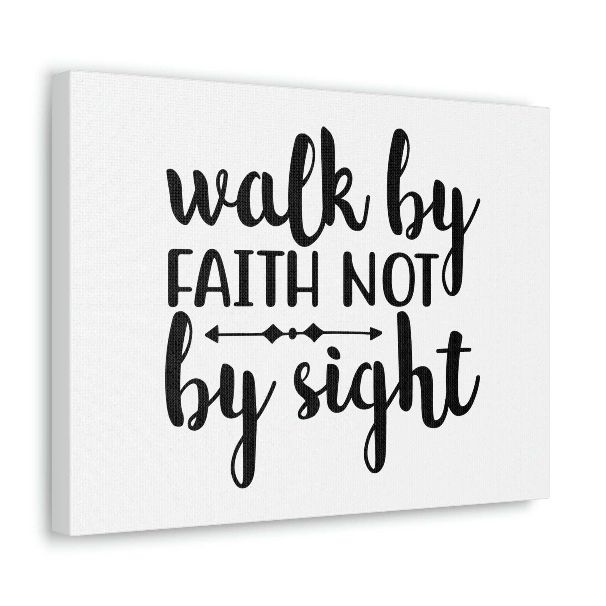 Walk By Faith Not By Sight 2 Corinthians 5:7 Christian Wall Art Bible Verse Print Ready to Hang Unframed-Express Your Love Gifts