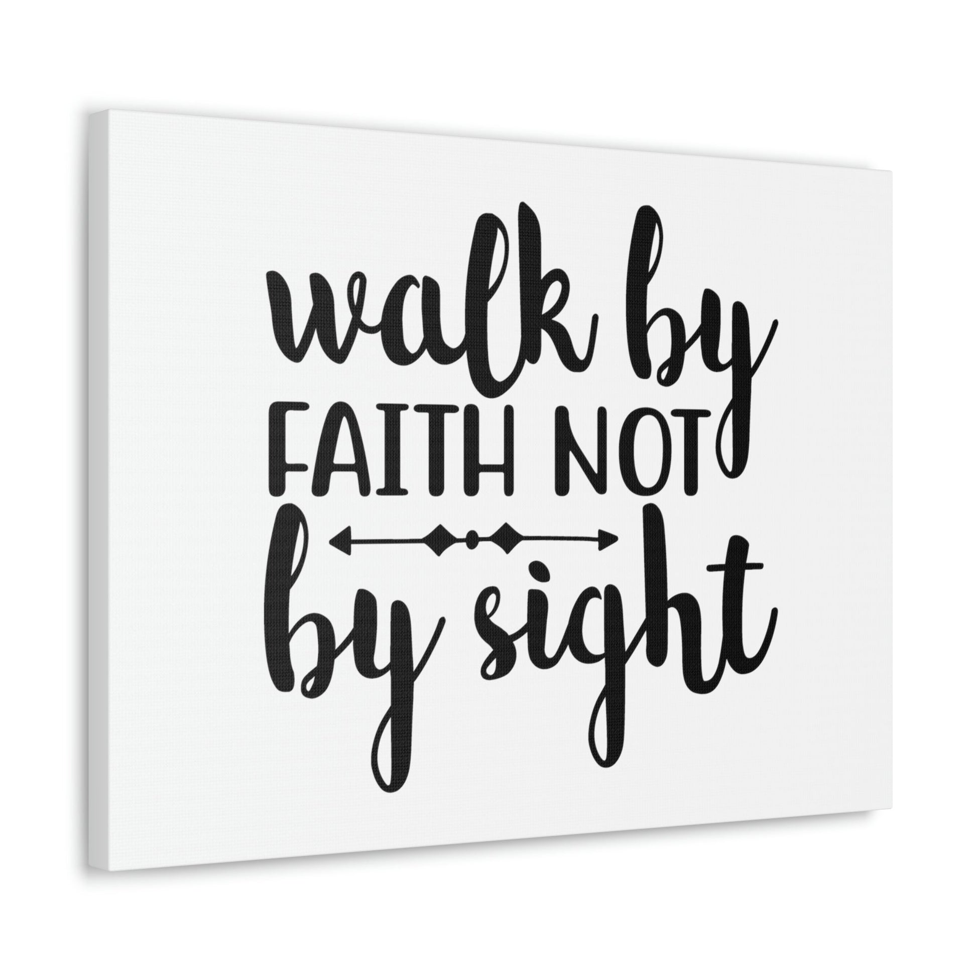Walk By Faith Not By Sight 2 Corinthians 5:7 Christian Wall Art Bible Verse Print Ready to Hang Unframed-Express Your Love Gifts