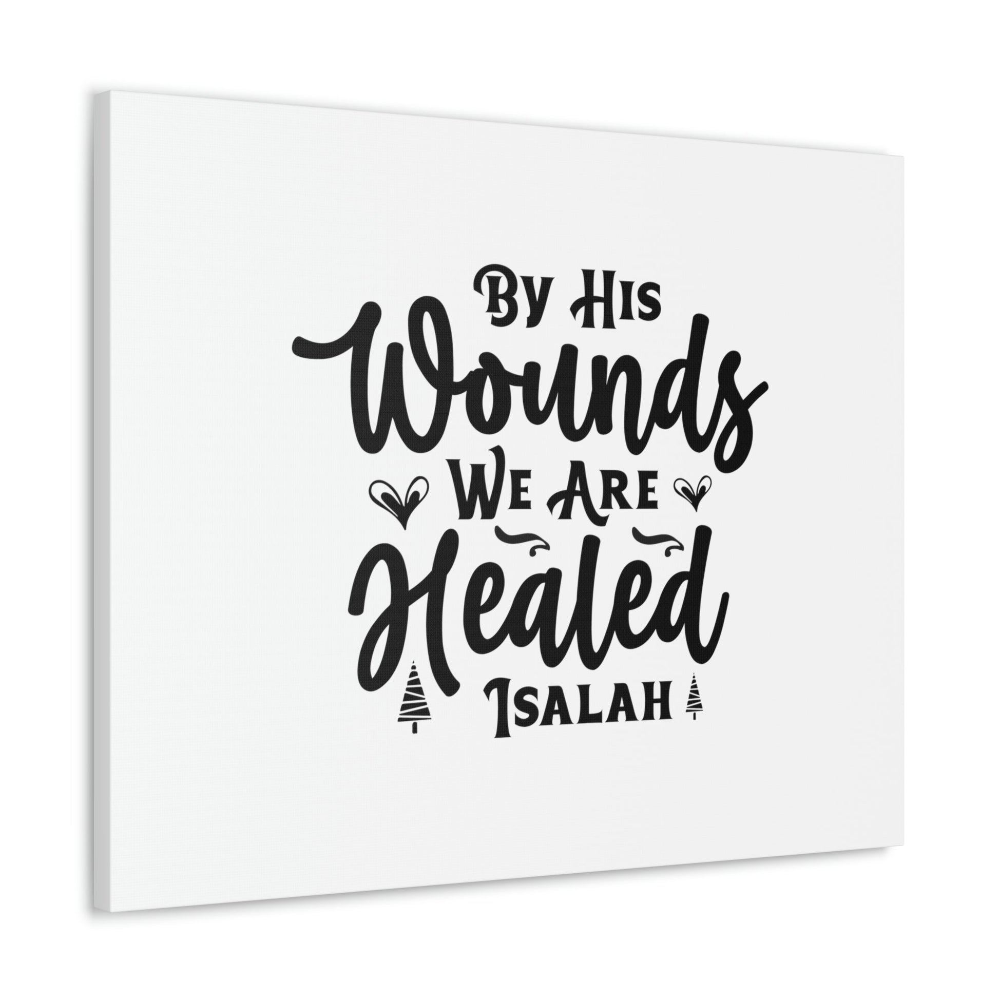 We Are Healed Isaiah 53:5 Christian Wall Art Bible Verse Print Ready to Hang Unframed-Express Your Love Gifts