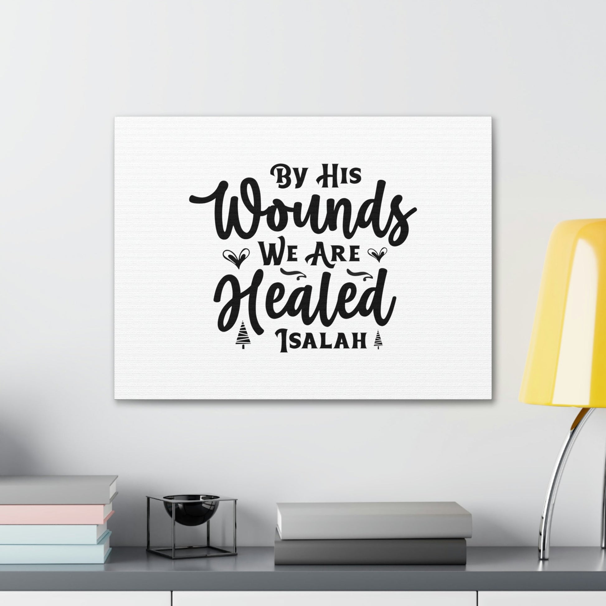 We Are Healed Isaiah 53:5 Christian Wall Art Bible Verse Print Ready to Hang Unframed-Express Your Love Gifts