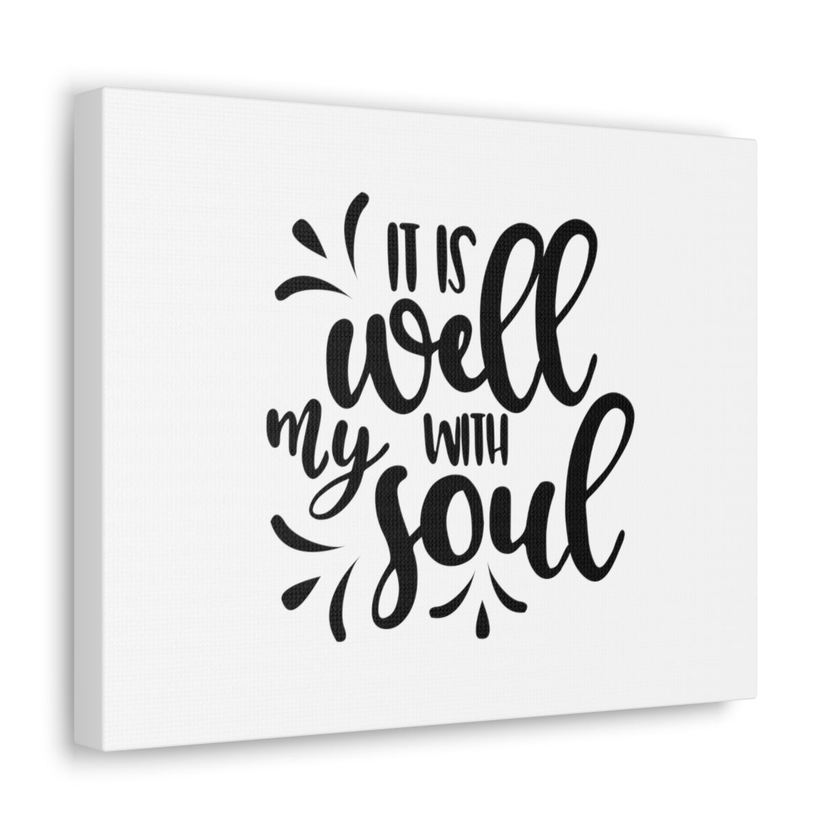 Well With My Soul Psalm 42:7 Christian Wall Art Bible Verse Print Ready to Hang Unframed-Express Your Love Gifts
