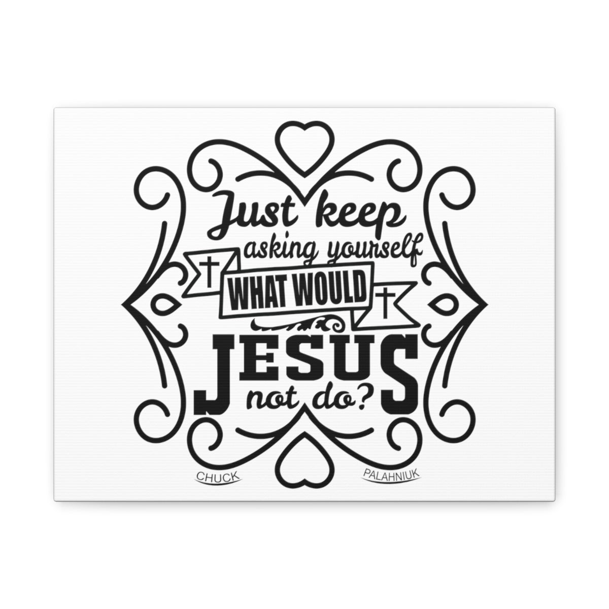 What Would Jesus Matthew 21:22 Christian Wall Art Print Ready to Hang Unframed-Express Your Love Gifts