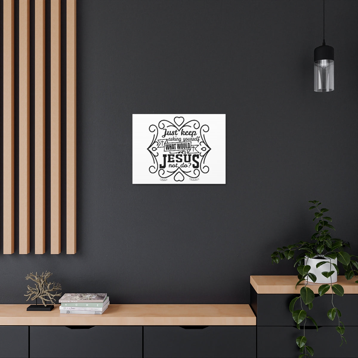 Scripture Walls What Would Jesus Matthew 21:22 Christian Wall Art Print Ready to Hang Unframed-Express Your Love Gifts