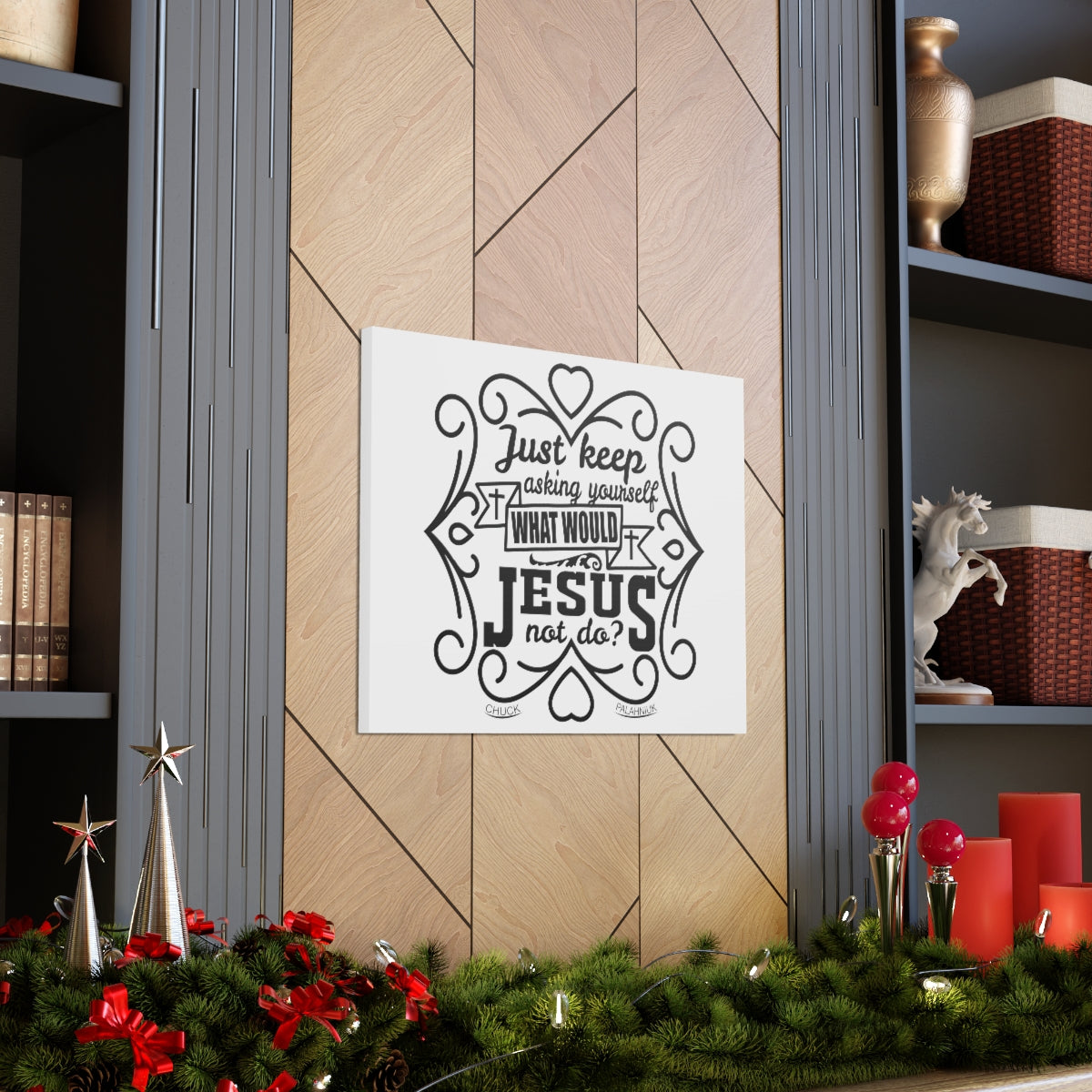 Scripture Walls What Would Jesus Matthew 21:22 Christian Wall Art Print Ready to Hang Unframed-Express Your Love Gifts