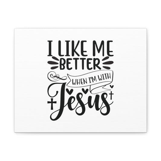 When I'm With Jesus Acts 4:13 Christian Wall Art Bible Verse Print Ready to Hang Unframed-Express Your Love Gifts