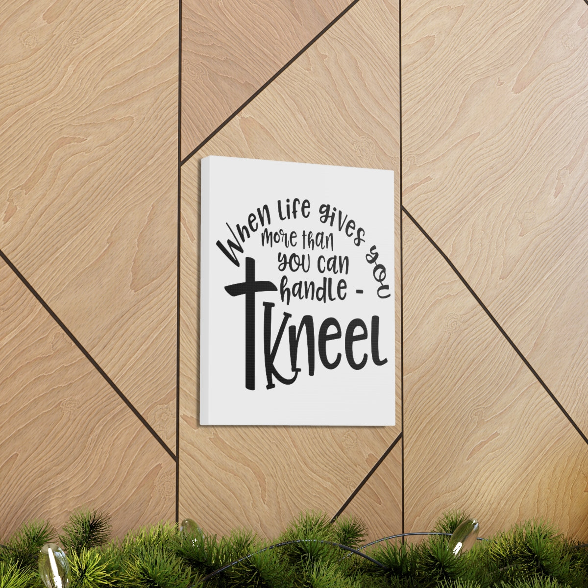 Scripture Walls When Life Gives Matthew 11:28 Christian Wall Art Print Ready to Hang Unframed-Express Your Love Gifts
