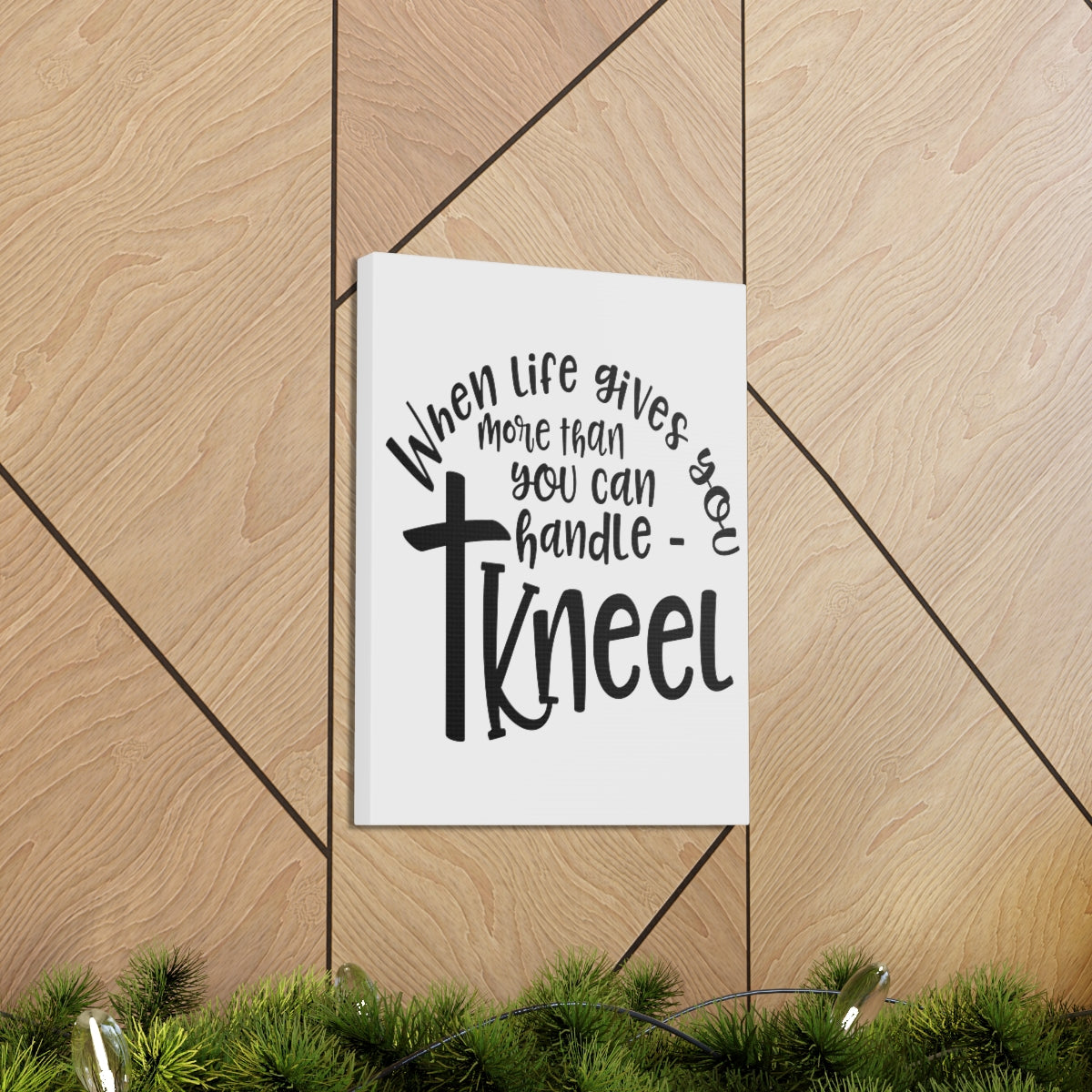 Scripture Walls When Life Gives Matthew 11:28 Christian Wall Art Print Ready to Hang Unframed-Express Your Love Gifts