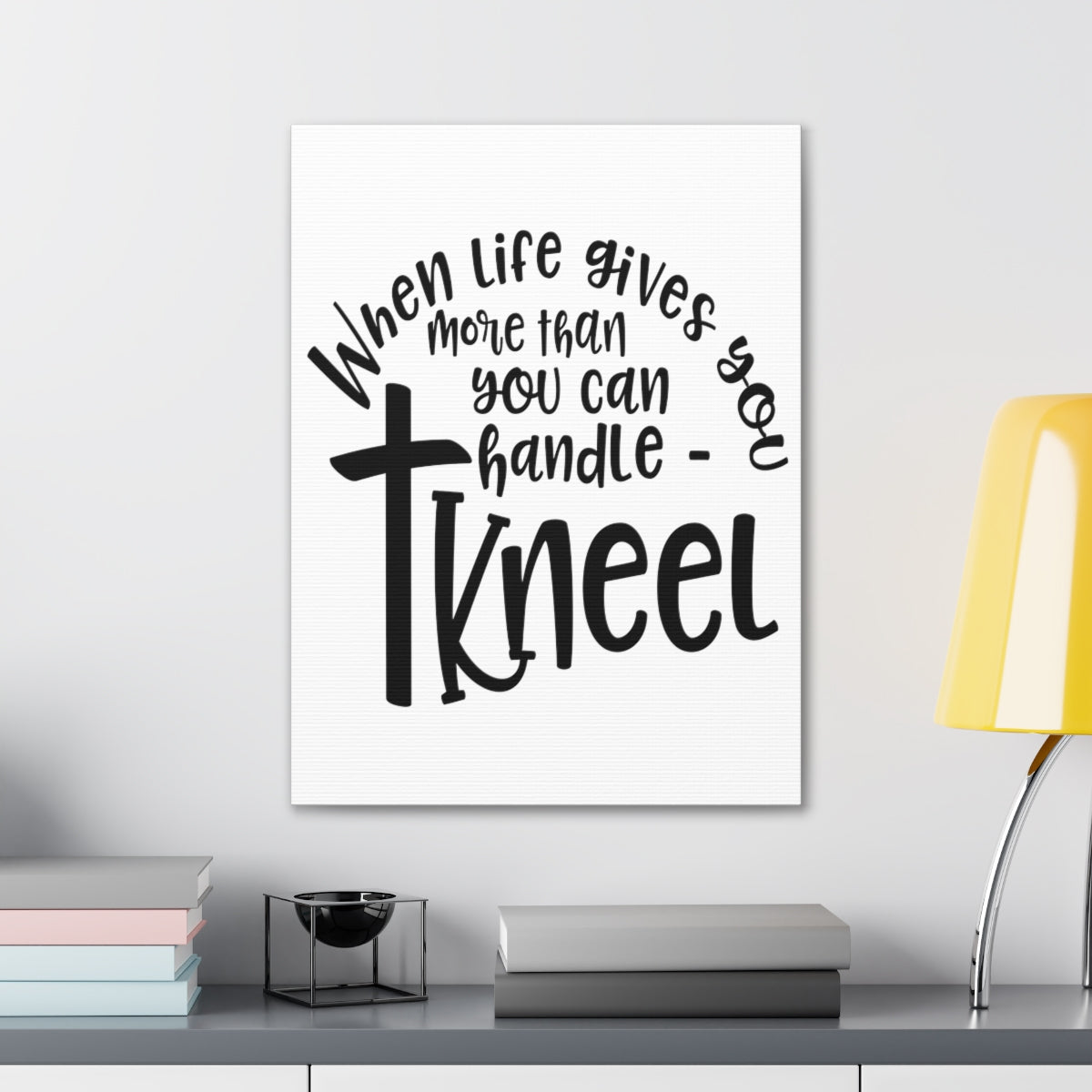 Scripture Walls When Life Gives Matthew 11:28 Christian Wall Art Print Ready to Hang Unframed-Express Your Love Gifts