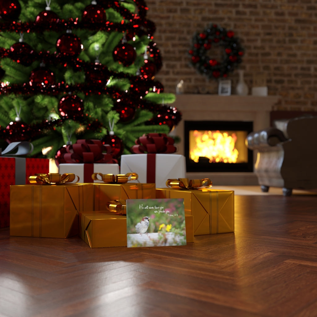 Will Never Leave You Deuteronomy 31:8 Bible Verse Canvas Christian Wall Art Ready to Hang Unframed-Express Your Love Gifts