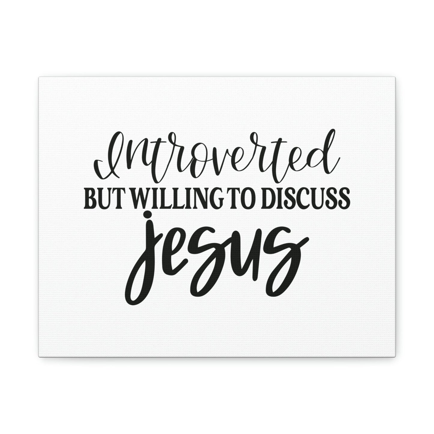 Willing To Discuss Jesus Ephesians 5:2 Christian Wall Art Bible Verse Print Ready to Hang Unframed-Express Your Love Gifts
