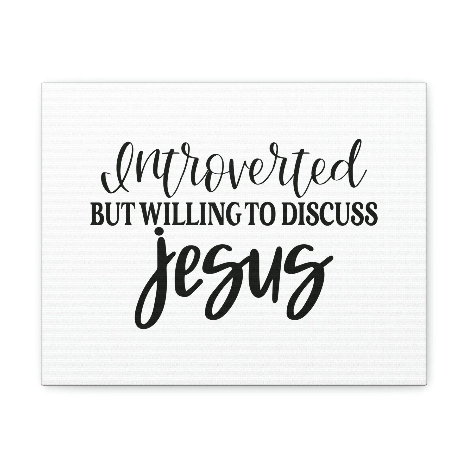 Willing To Discuss Jesus Ephesians 5:2 Christian Wall Art Bible Verse Print Ready to Hang Unframed-Express Your Love Gifts