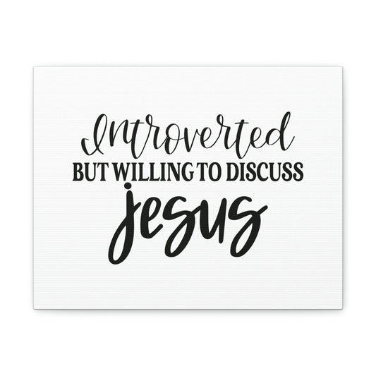 Willing To Discuss Jesus Ephesians 5:2 Christian Wall Art Bible Verse Print Ready to Hang Unframed-Express Your Love Gifts