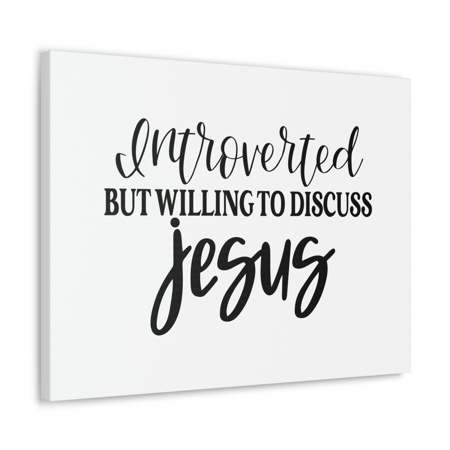 Willing To Discuss Jesus Ephesians 5:2 Christian Wall Art Bible Verse Print Ready to Hang Unframed-Express Your Love Gifts