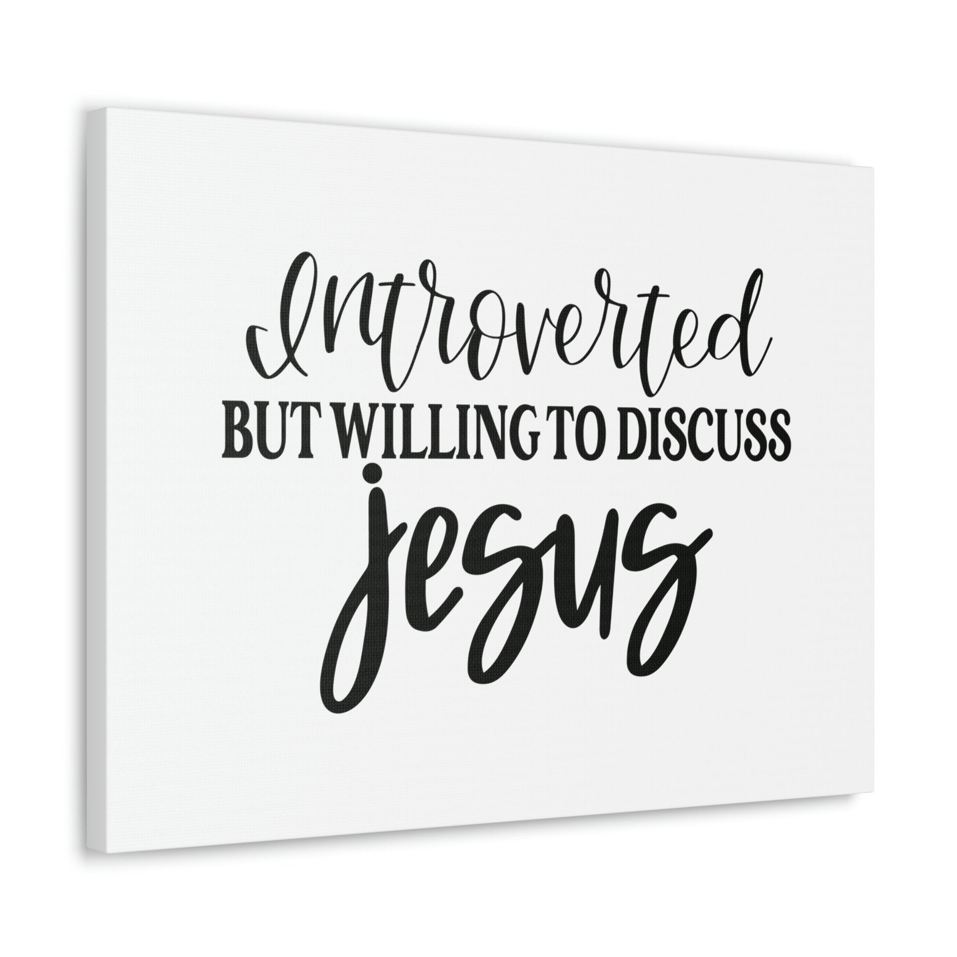 Willing To Discuss Jesus Ephesians 5:2 Christian Wall Art Bible Verse Print Ready to Hang Unframed-Express Your Love Gifts