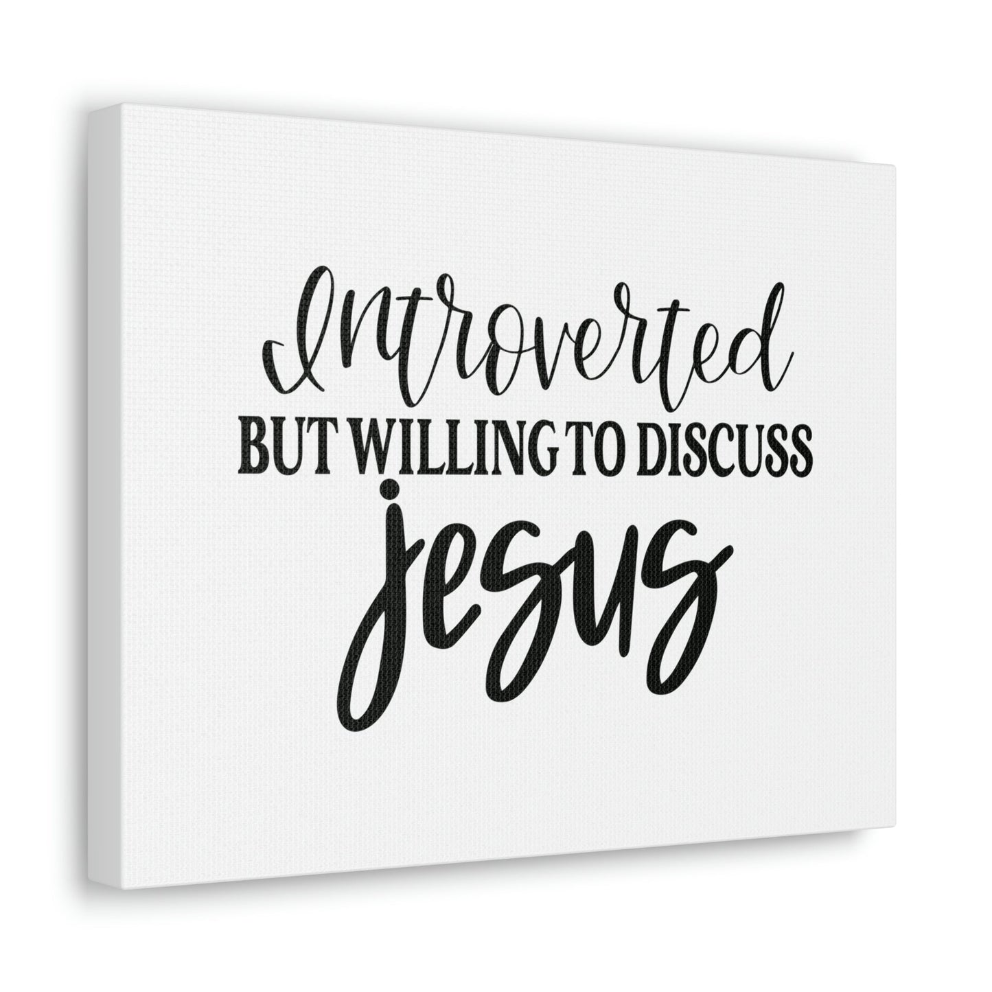 Willing To Discuss Jesus Ephesians 5:2 Christian Wall Art Bible Verse Print Ready to Hang Unframed-Express Your Love Gifts