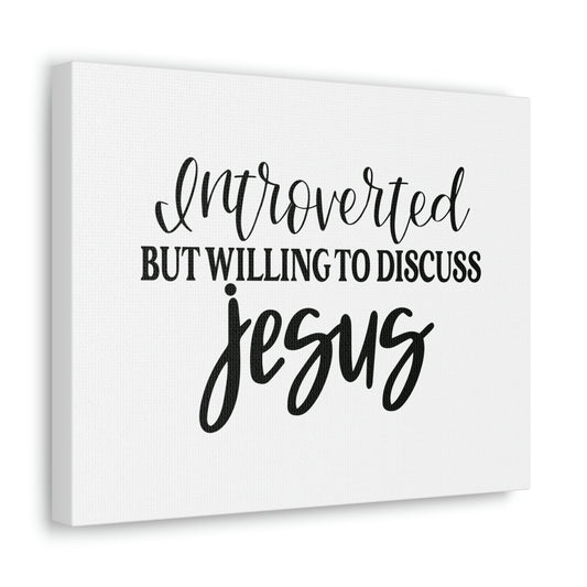Willing To Discuss Jesus Ephesians 5:2 Christian Wall Art Bible Verse Print Ready to Hang Unframed-Express Your Love Gifts