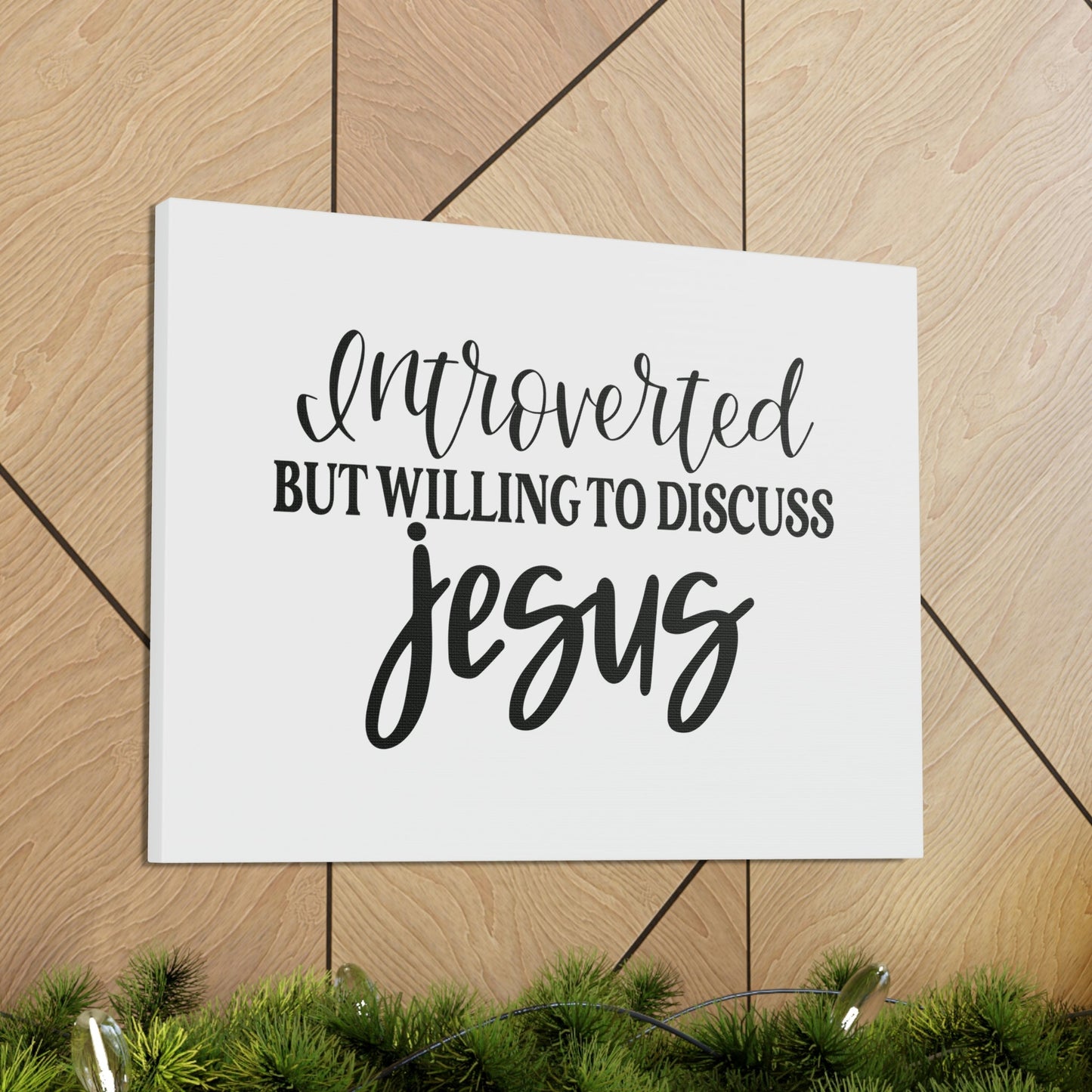 Willing To Discuss Jesus Ephesians 5:2 Christian Wall Art Bible Verse Print Ready to Hang Unframed-Express Your Love Gifts