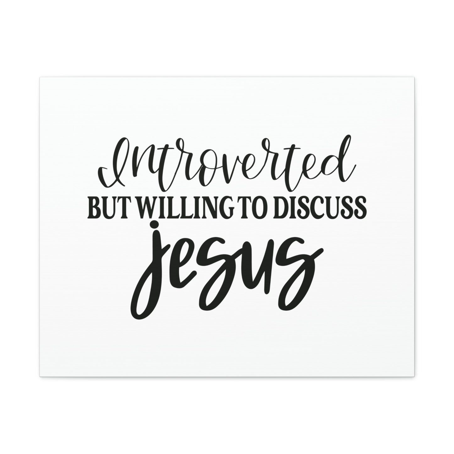 Willing To Discuss Jesus Ephesians 5:2 Christian Wall Art Bible Verse Print Ready to Hang Unframed-Express Your Love Gifts