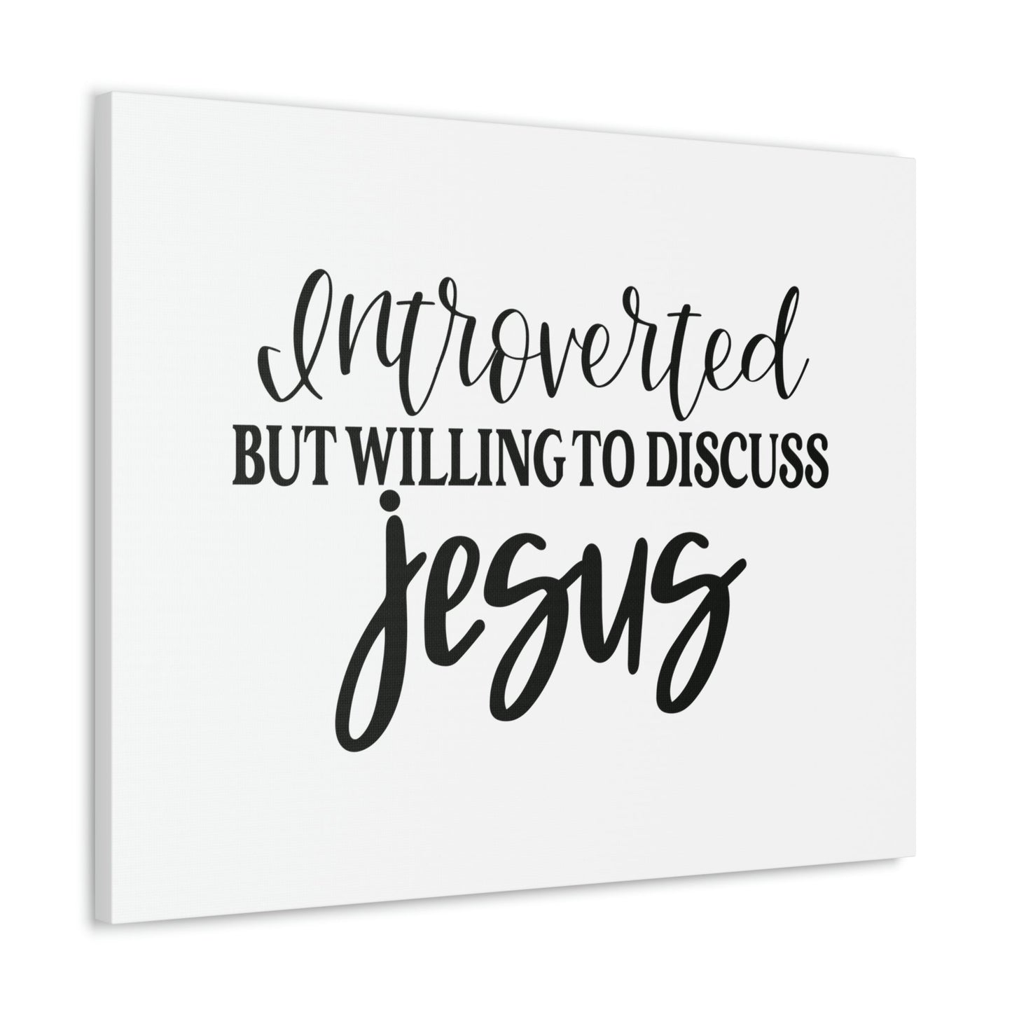 Willing To Discuss Jesus Ephesians 5:2 Christian Wall Art Bible Verse Print Ready to Hang Unframed-Express Your Love Gifts