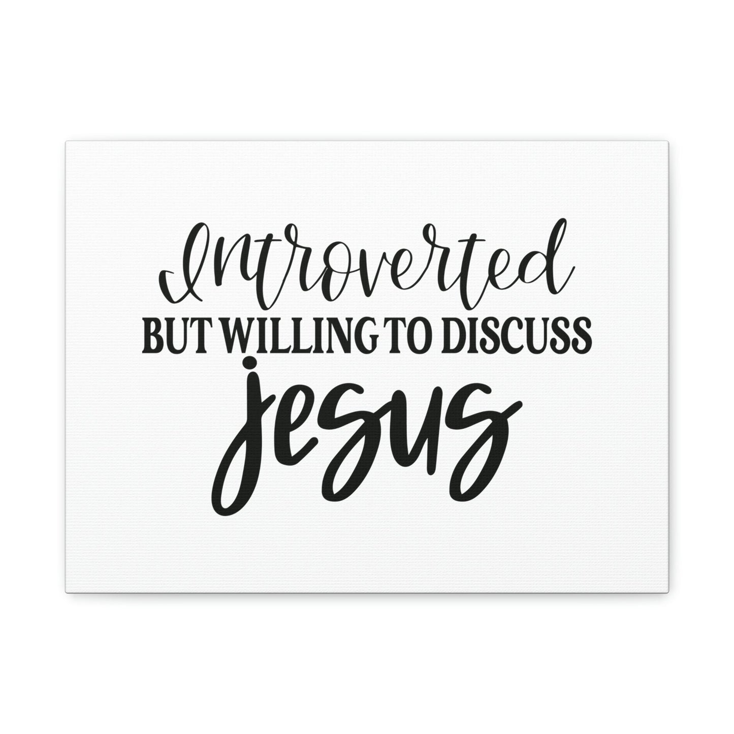 Willing To Discuss Jesus Ephesians 5:2 Christian Wall Art Bible Verse Print Ready to Hang Unframed-Express Your Love Gifts
