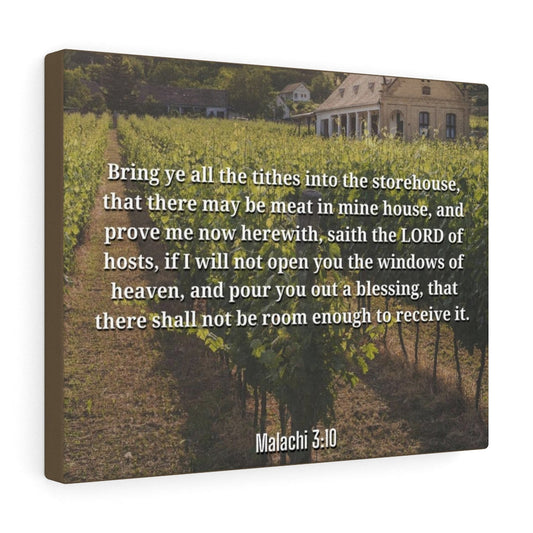 Windows Of Heaven Malachi 3:10 Bible Verse Canvas Christian Wall Art Ready to Hang Unframed-Express Your Love Gifts