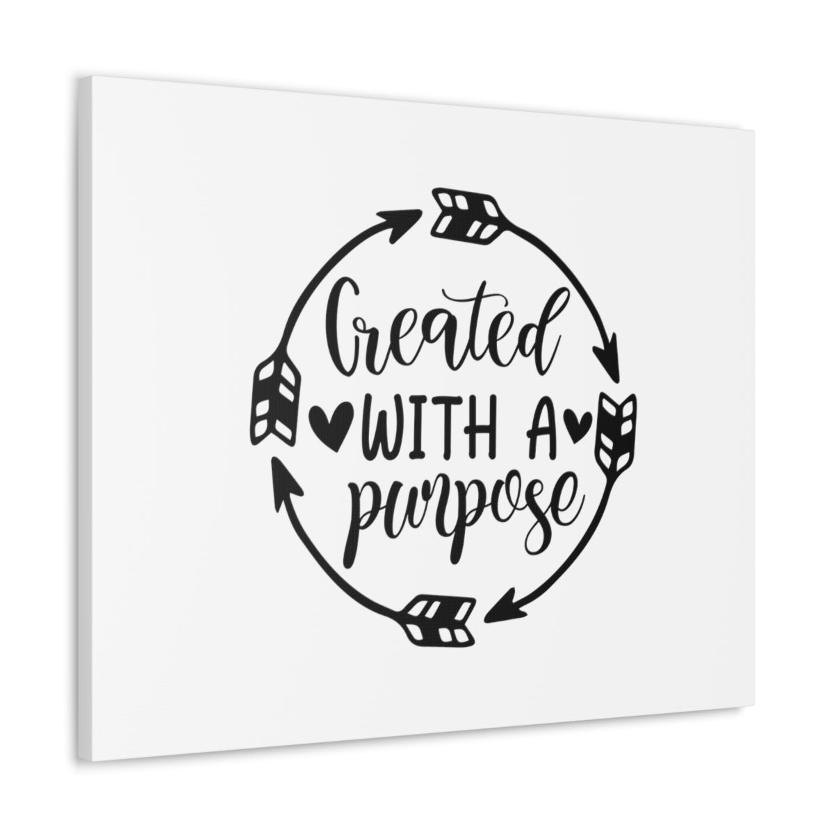 With A Purpose Proverbs 16:4 Christian Wall Art Bible Verse Print Ready to Hang Unframed-Express Your Love Gifts
