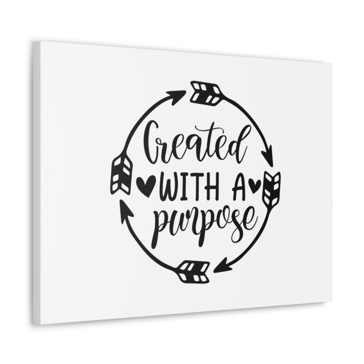 With A Purpose Proverbs 16:4 Christian Wall Art Bible Verse Print Ready to Hang Unframed-Express Your Love Gifts