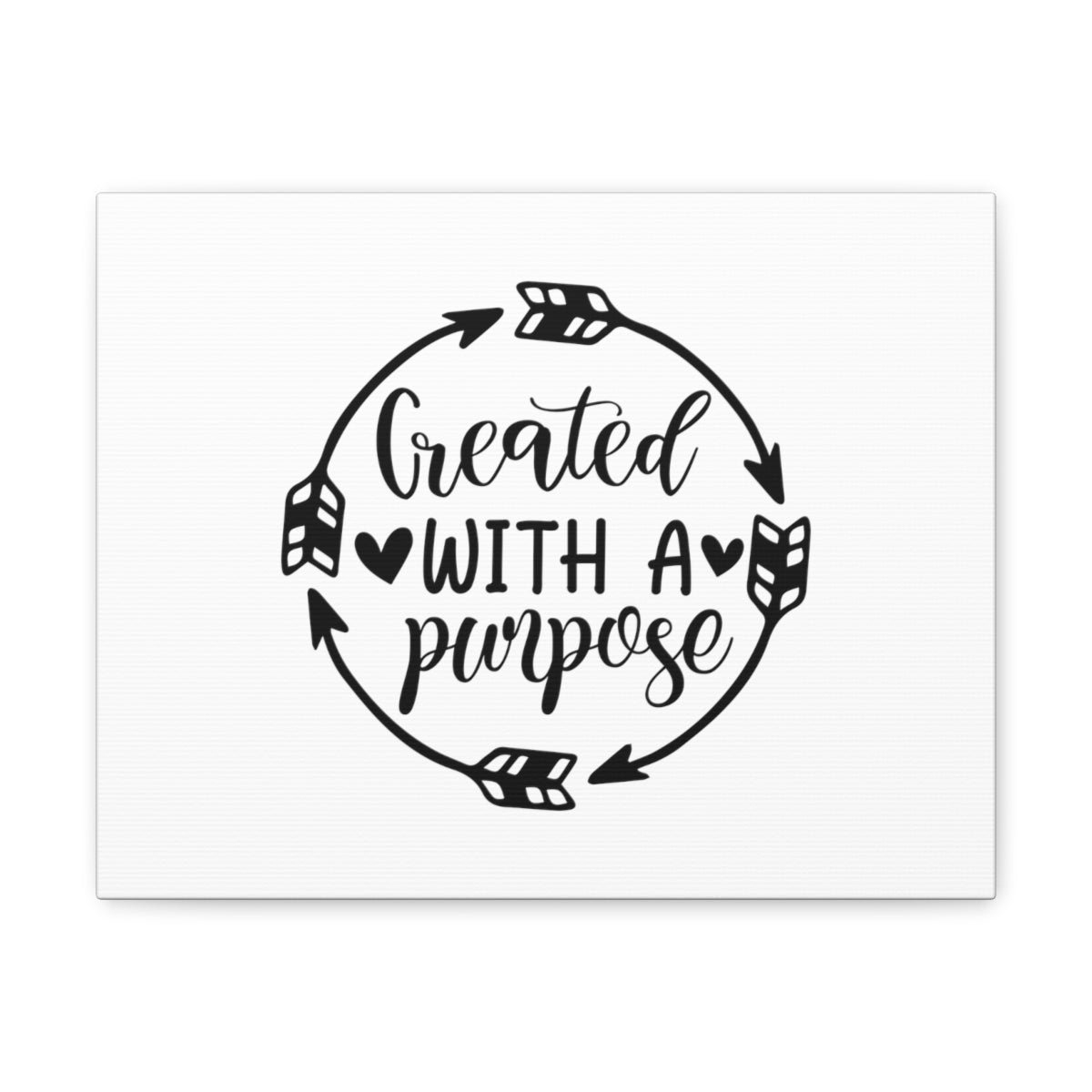 With A Purpose Proverbs 16:4 Christian Wall Art Bible Verse Print Ready to Hang Unframed-Express Your Love Gifts