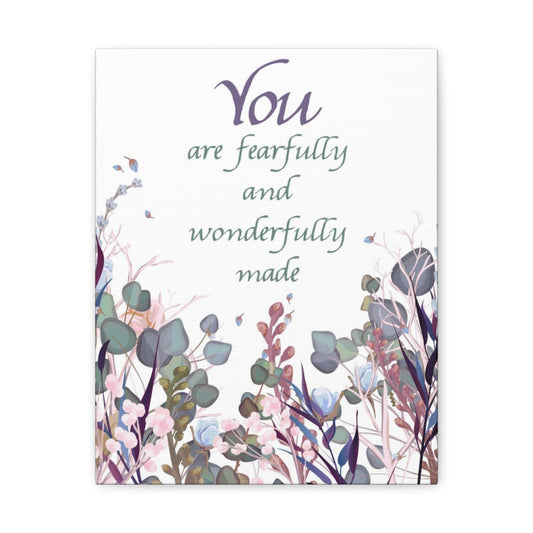 Wonderfully Made Psalm 139:14 Christian Wall Art Bible Verse Print Ready to Hang Unframed-Express Your Love Gifts