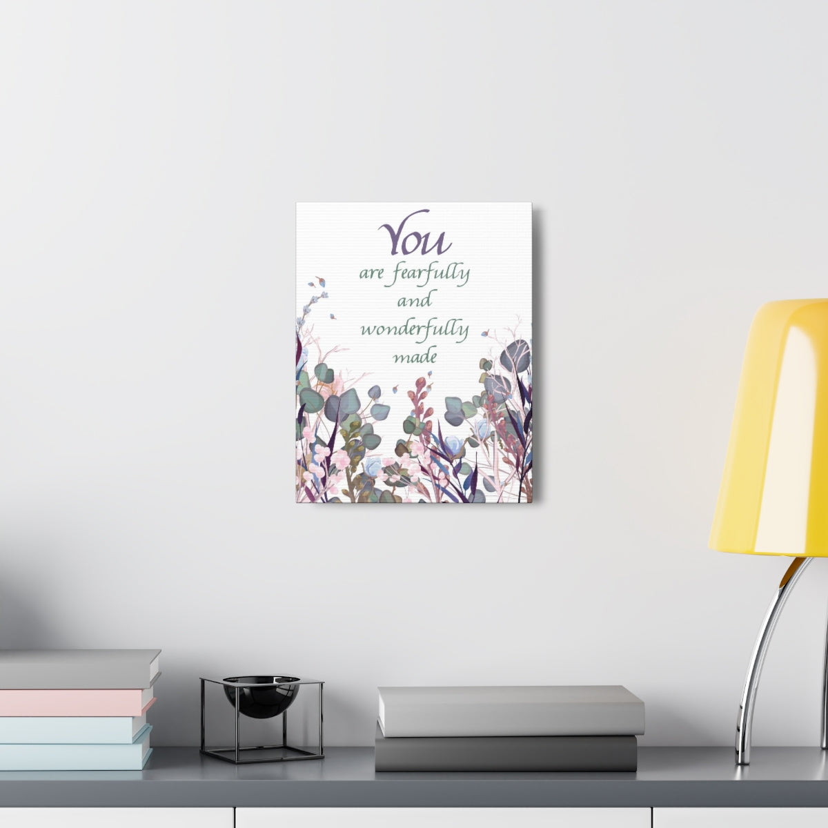 Wonderfully Made Psalm 139:14 Christian Wall Art Bible Verse Print Ready to Hang Unframed-Express Your Love Gifts