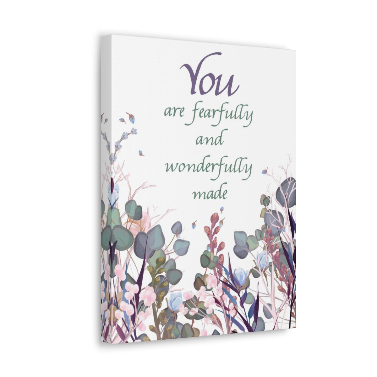 Wonderfully Made Psalm 139:14 Christian Wall Art Bible Verse Print Ready to Hang Unframed-Express Your Love Gifts